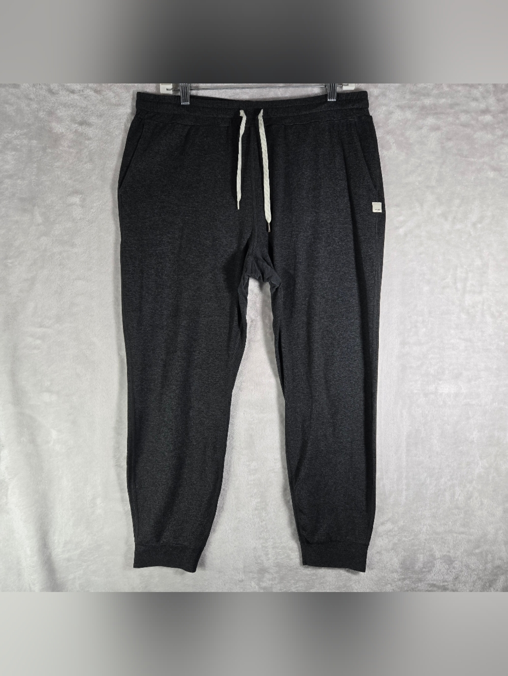 Vuori Performance Jogger VW303 Womens Large Charcoal Heather Grey Gymwear 26"